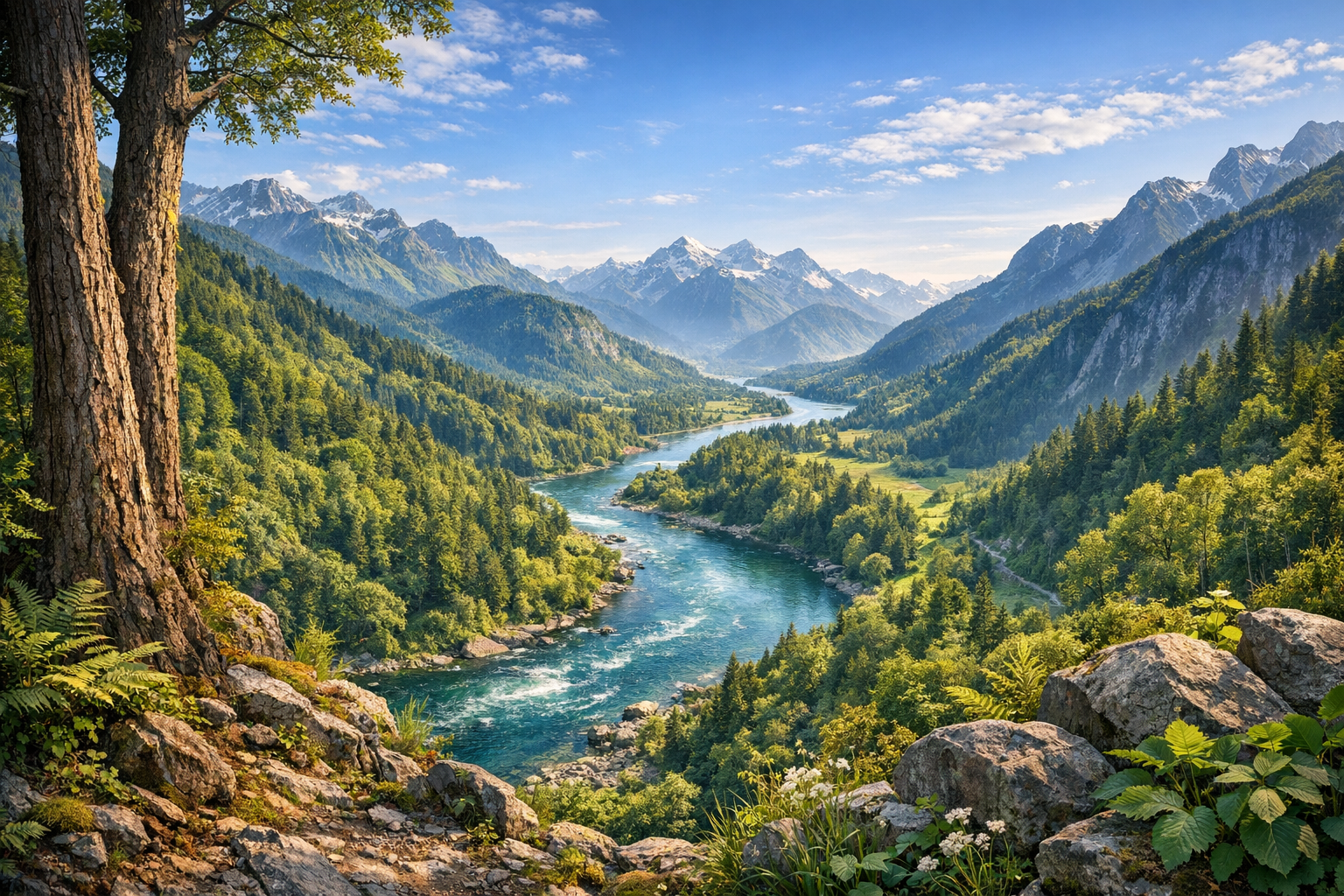 Como preservar rios, montanhas e áreas verdes dos 3 Vales