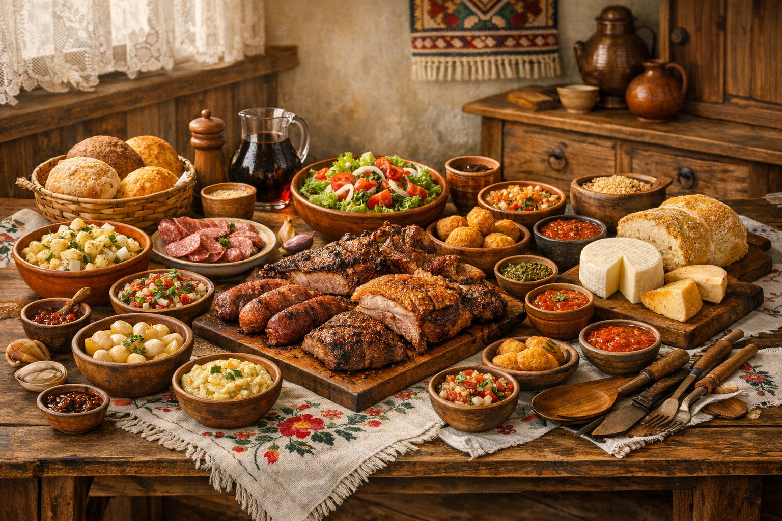 sabores típicos dos vales