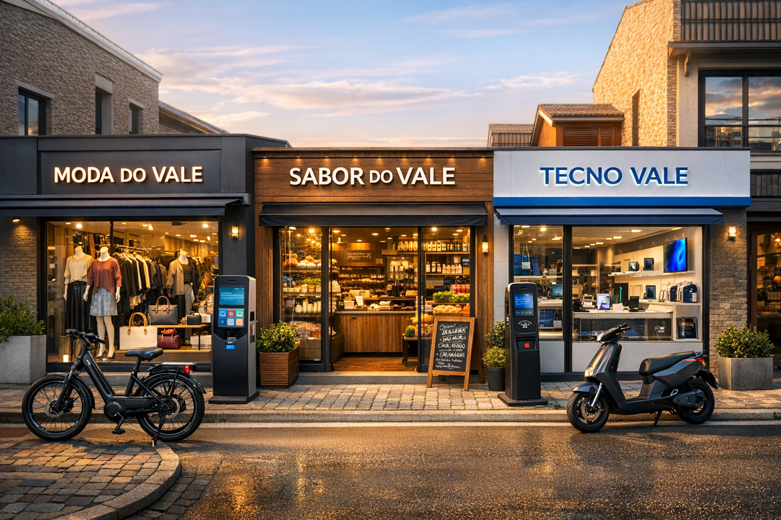 comércio local 3 Vales
